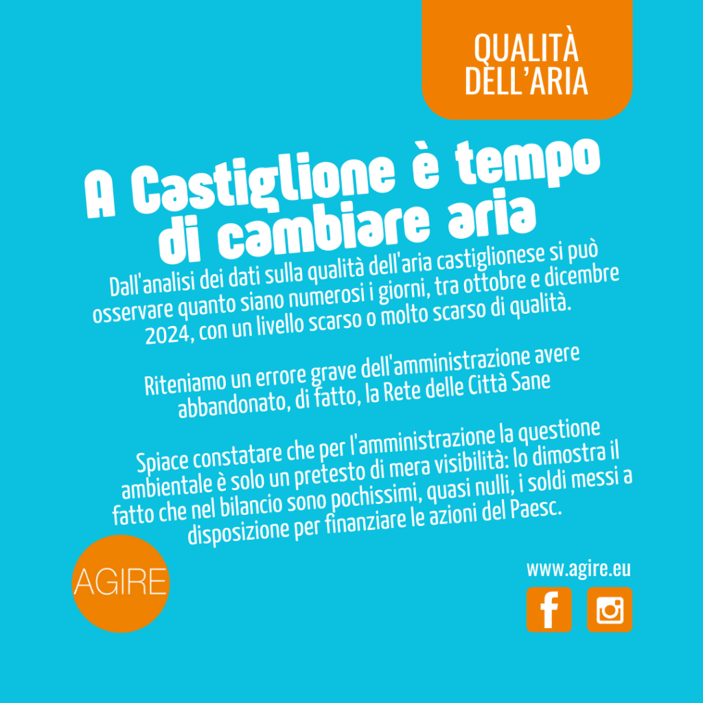 Qualità dell'aria a Castiglione delle Stiviere