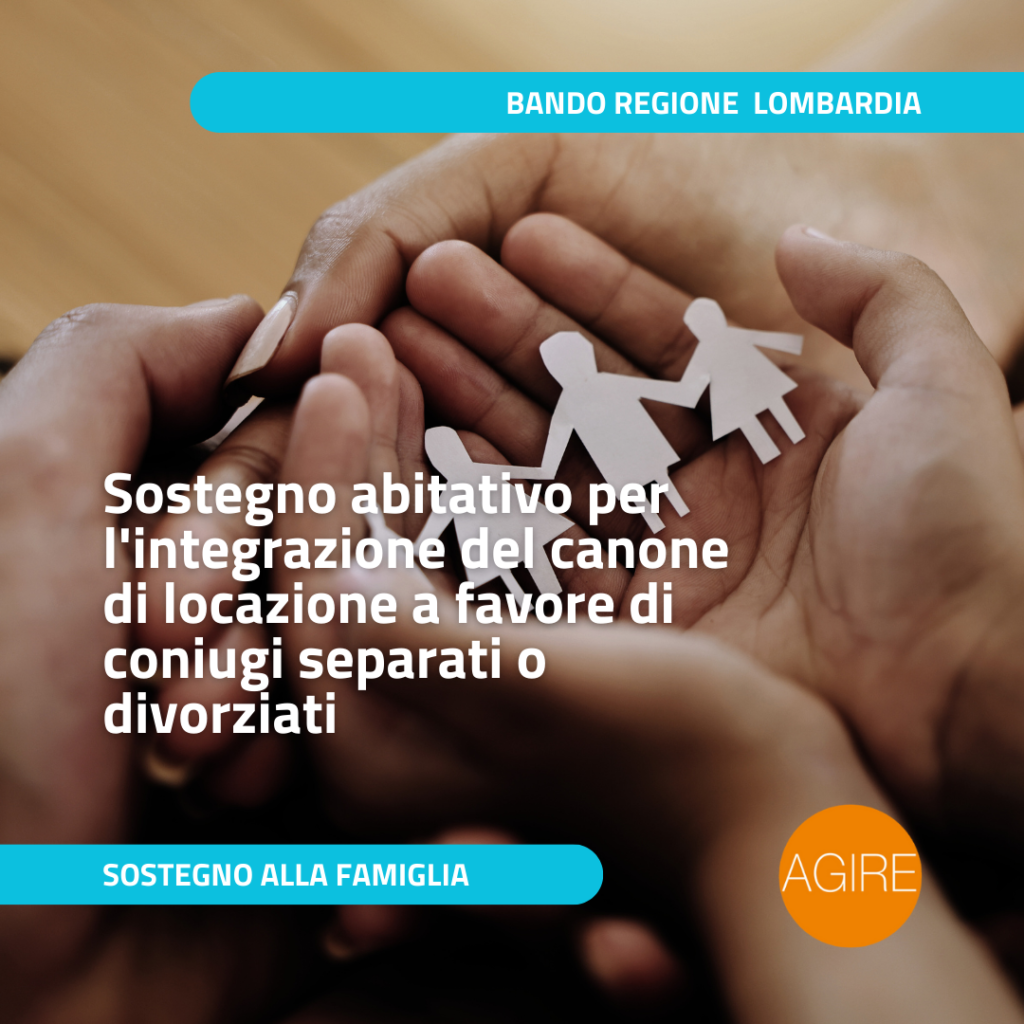 sostegno abitativo per coniugi separati o divorziati