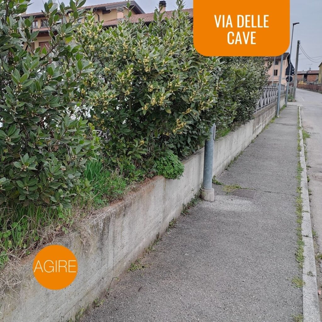 via delle cave a castiglione - siepe